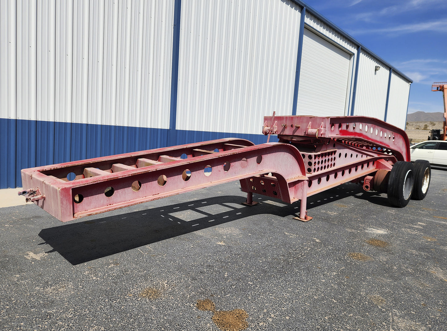 Jeep para Lowboy Cozad Trailers