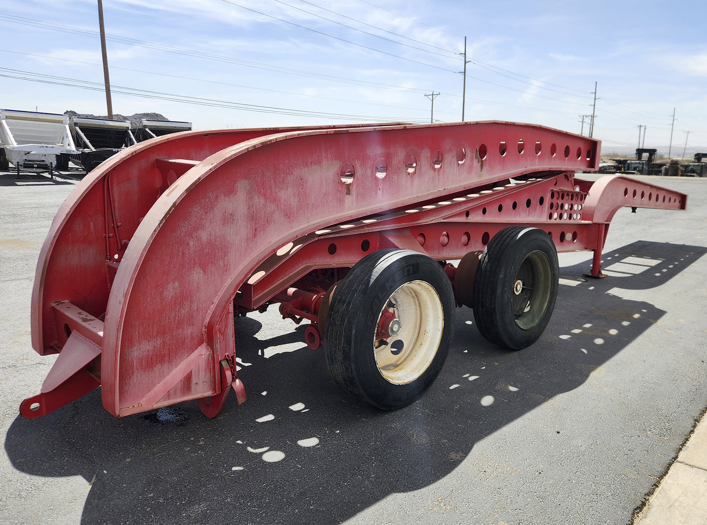 Jeep para Lowboy Cozad Trailers