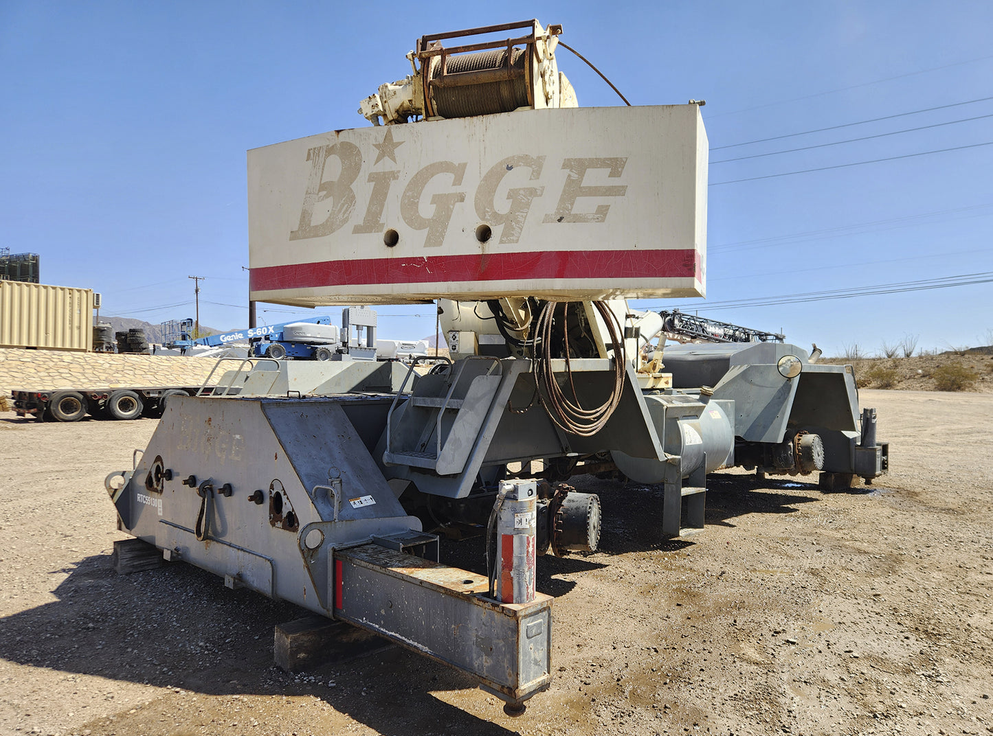 Grúa Terex RT555 para piezas