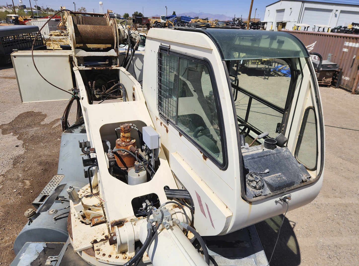 Grúa Terex RT555 para piezas