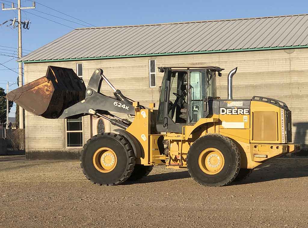 Cargador Frontal John Deere 624K Año 2011