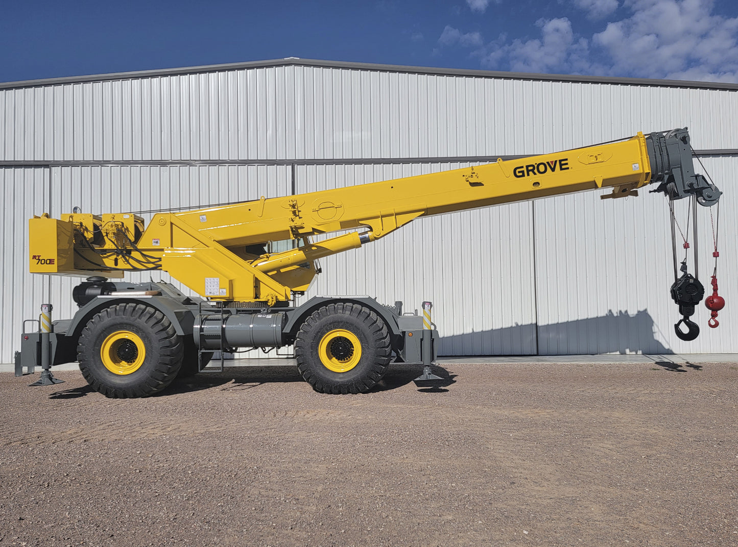 Grúa Grove RT700E 60ton