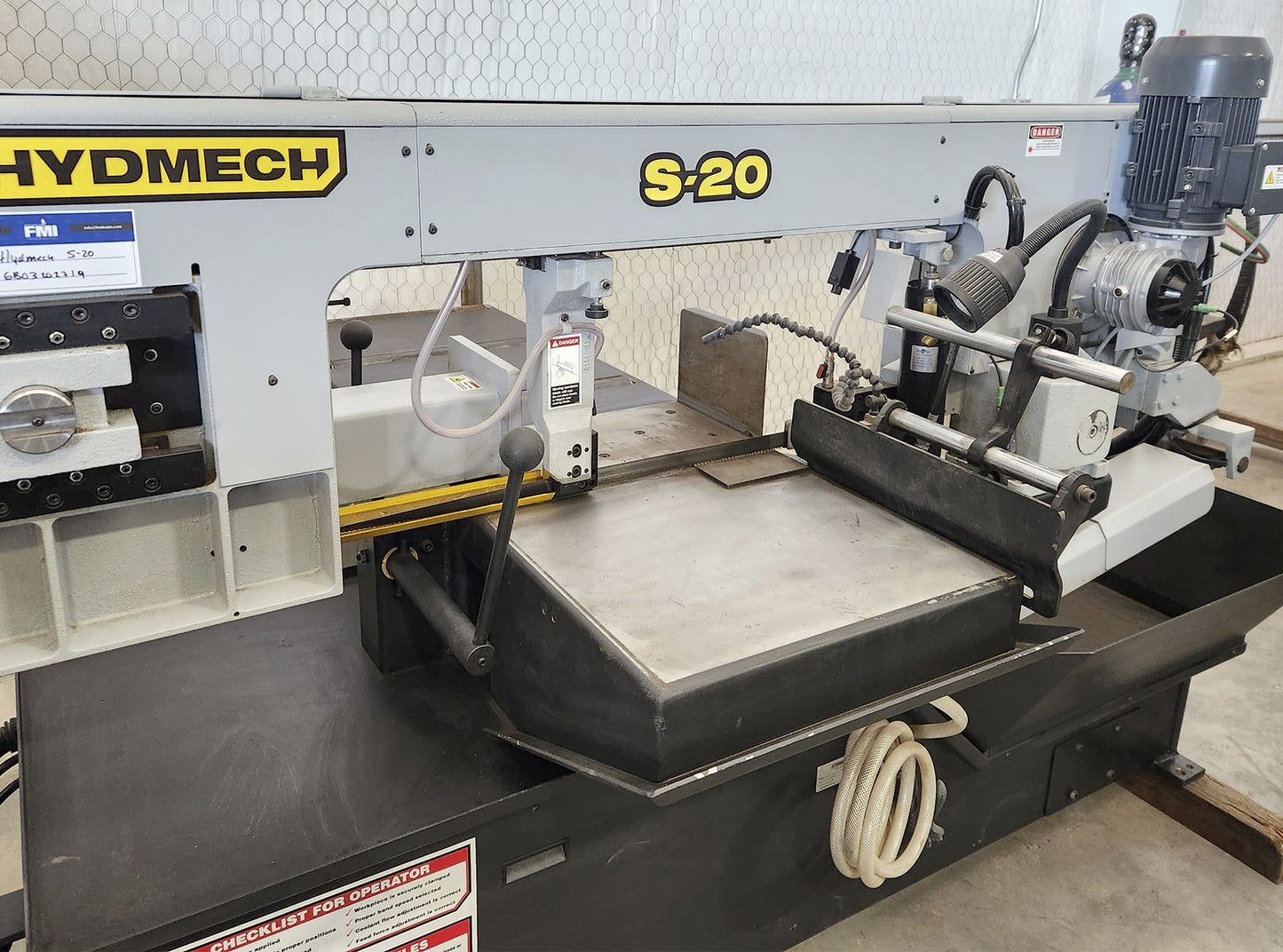 Sierra Cinta HydMech S-20 (PRODUCTO NUEVO)