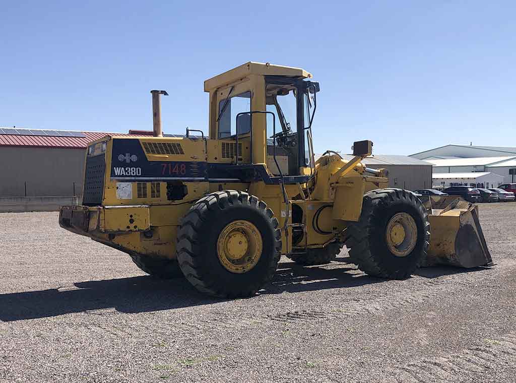 Cargador Frontal Komatsu WA380-1 Año 1992