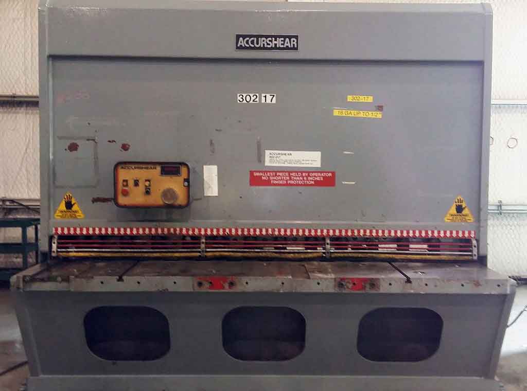 Guillotina Accurshear 85008 de 8' x 1/2"
