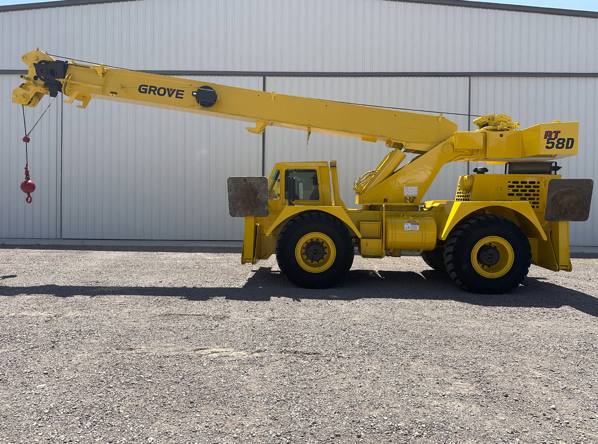 Grúa Grove RT58D 20us ton