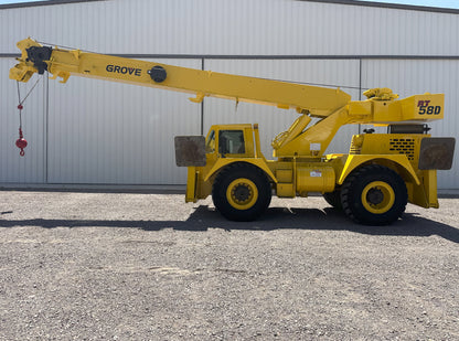 Grúa Grove RT58D 20us ton