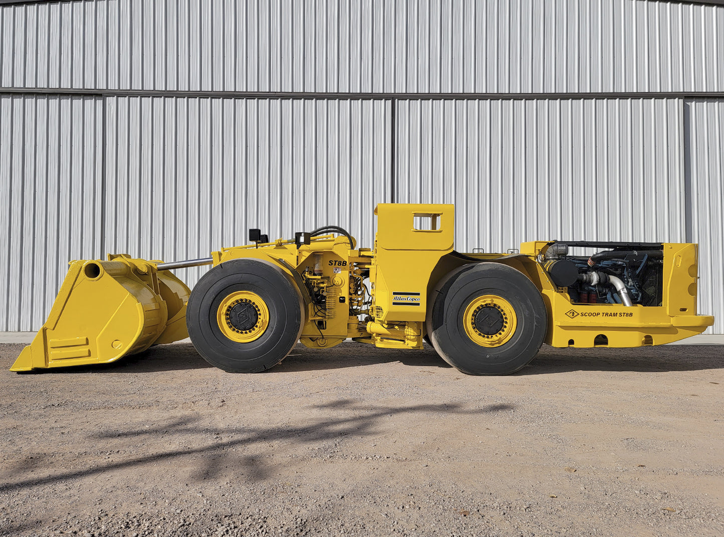 Cargador Subterráneo Wagner by Atlas Copco ST-8B