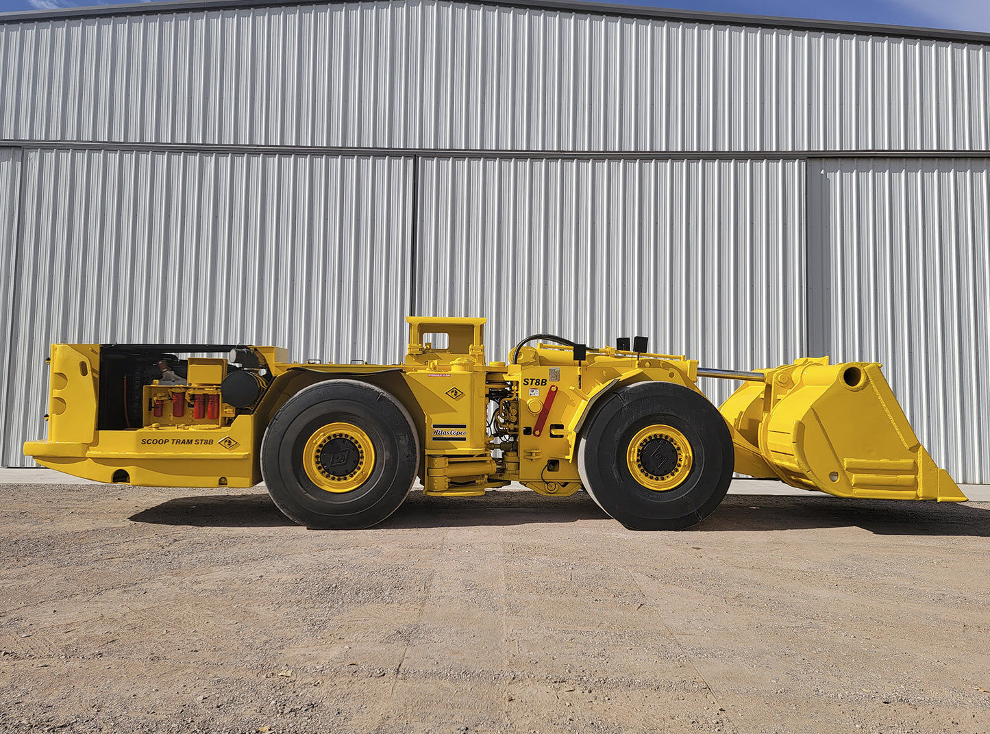 Cargador Subterráneo Wagner by Atlas Copco ST-8B