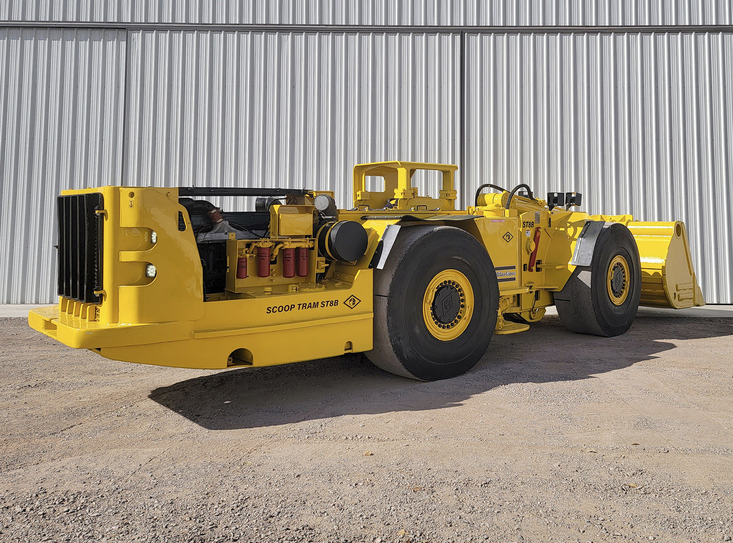 Cargador Subterráneo Wagner by Atlas Copco ST-8B