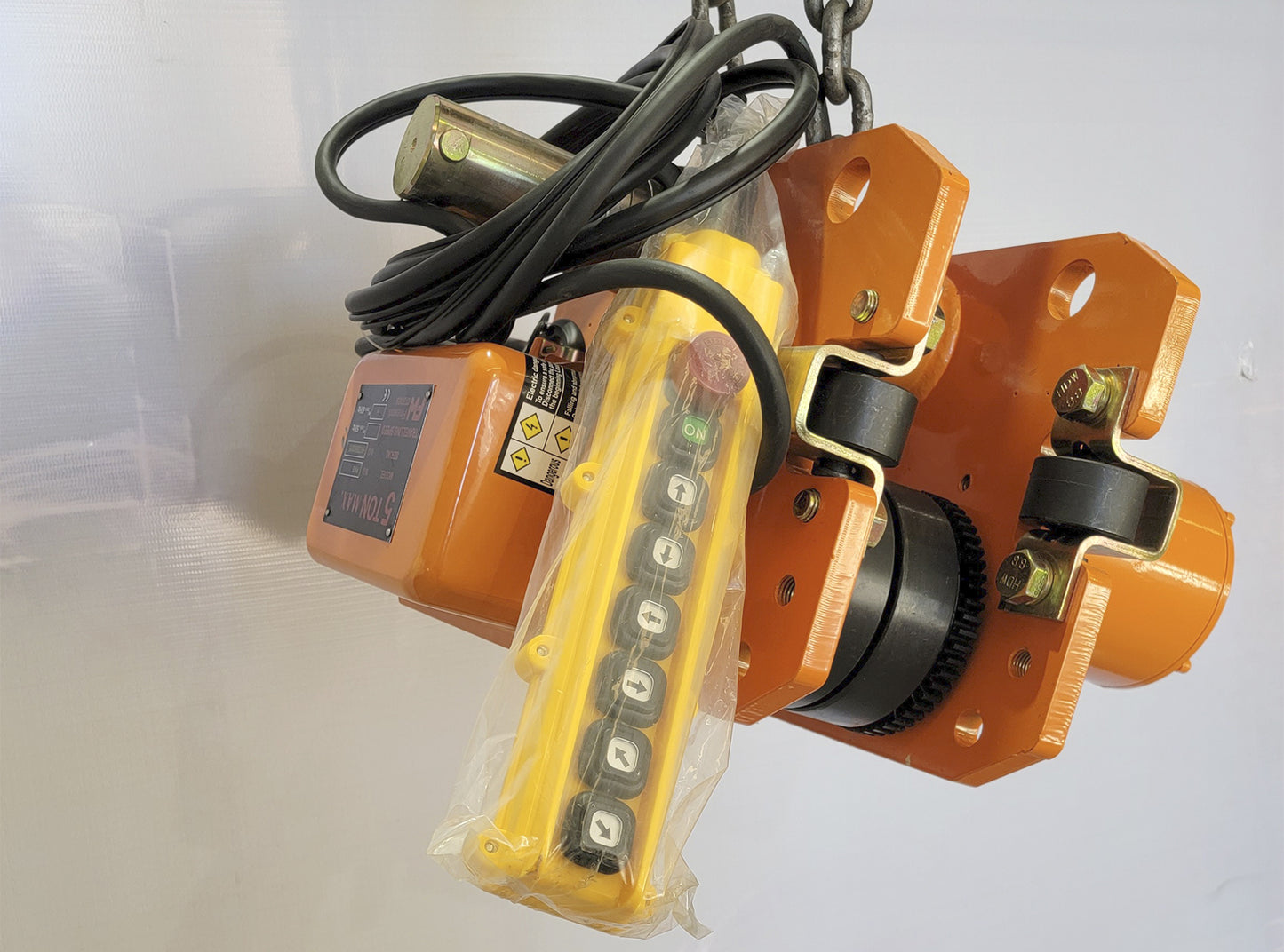 Trolley Motorizado para Polipasto Finework Cranes PX-05 5ton (PRODUCTO NUEVO)