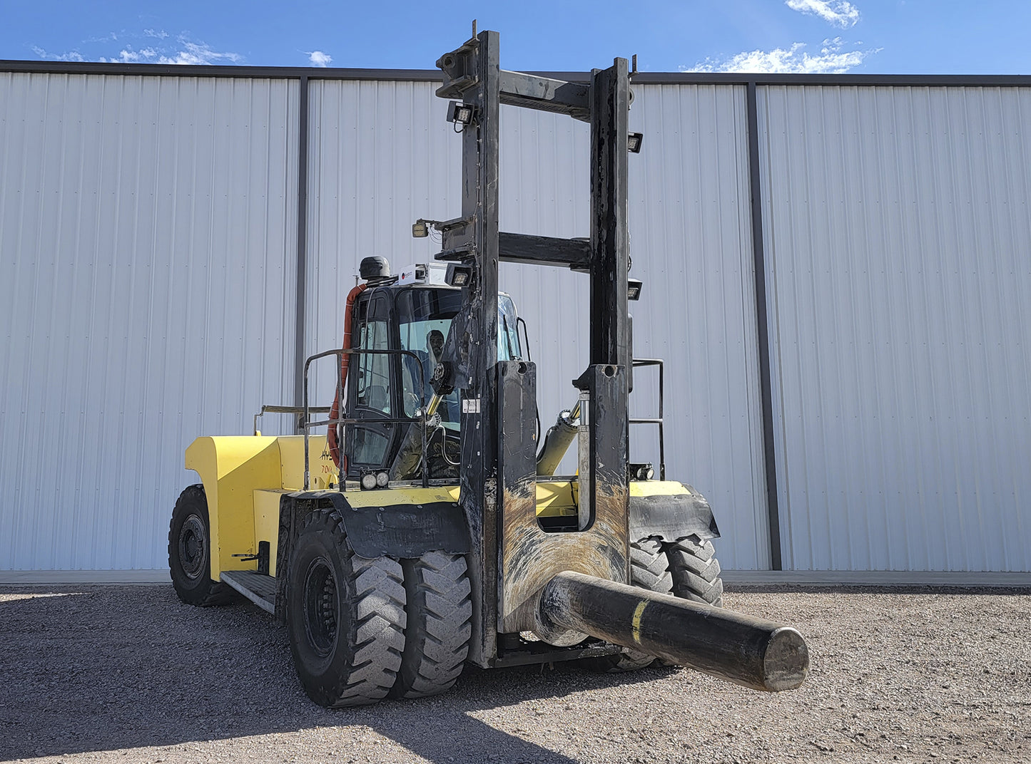 Montacargas Hyster H700HD Portarollos