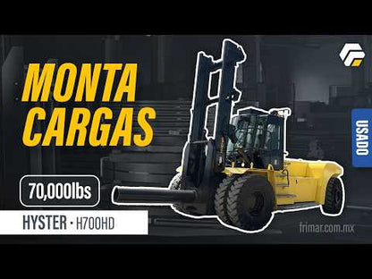 Montacargas Hyster H700HD Portarollos 2020