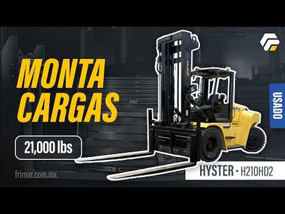 Montacargas Hyster H210HD2 21,000lbs