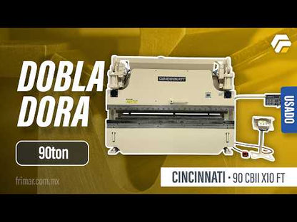 Dobladora Cincinnati 90 CBII X10 FT 90ton