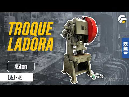 Troqueladora L&J 45 45ton
