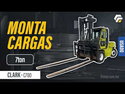Montacargas Clark C70D 7ton