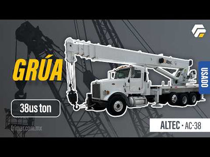 Camión Peterbilt 365 con Grúa Altec AC38-127S