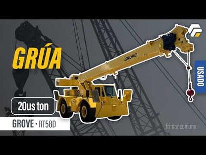 Grúa Grove RT58D 20us ton